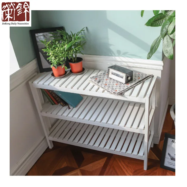 
Tall wooden ladder wall book flower 4 layer shelf Decoration Home Flower Plant Stand Wood Display Shelf 