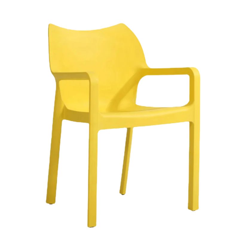 XY Best Plastic Arm Chair Stacking Outdoor/Indoor Dining Chair - Modern Design - DC-671 Outdoor Chair Waterproof Chilling