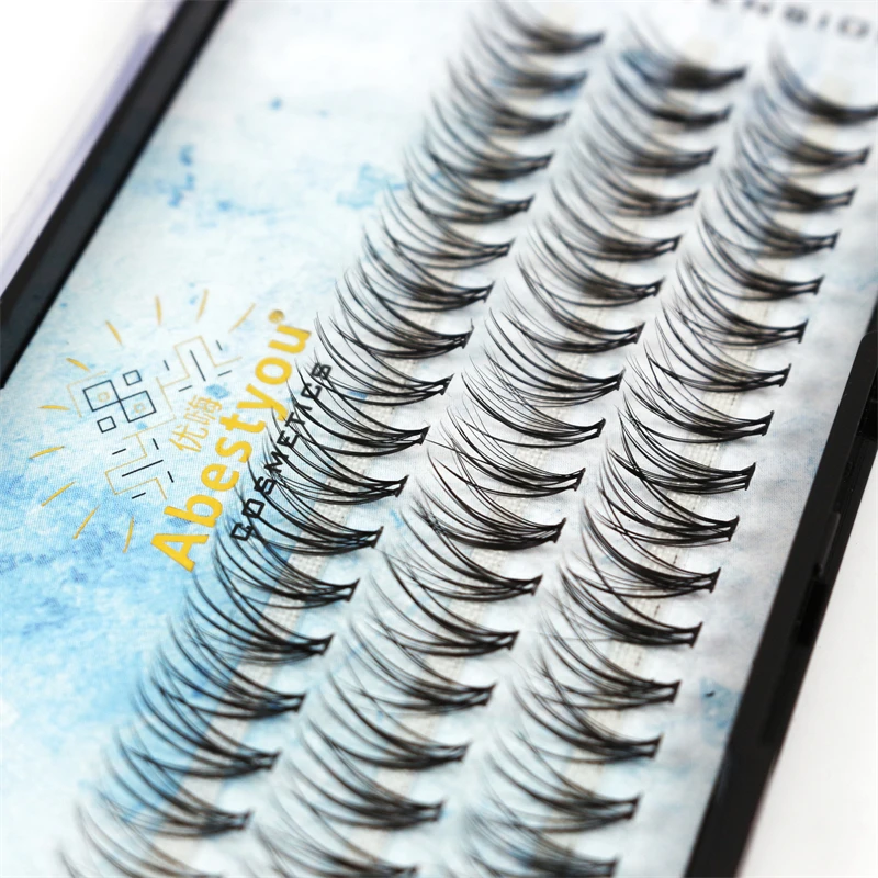 Abestyou Individual Eyelash Russia Volume Eyelash Premade Fan False Mink Eyelash Mkae Up Tool