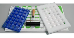 hot sale customized plastic medical one two three fold tray pill plastic blister cards packaging for capsules