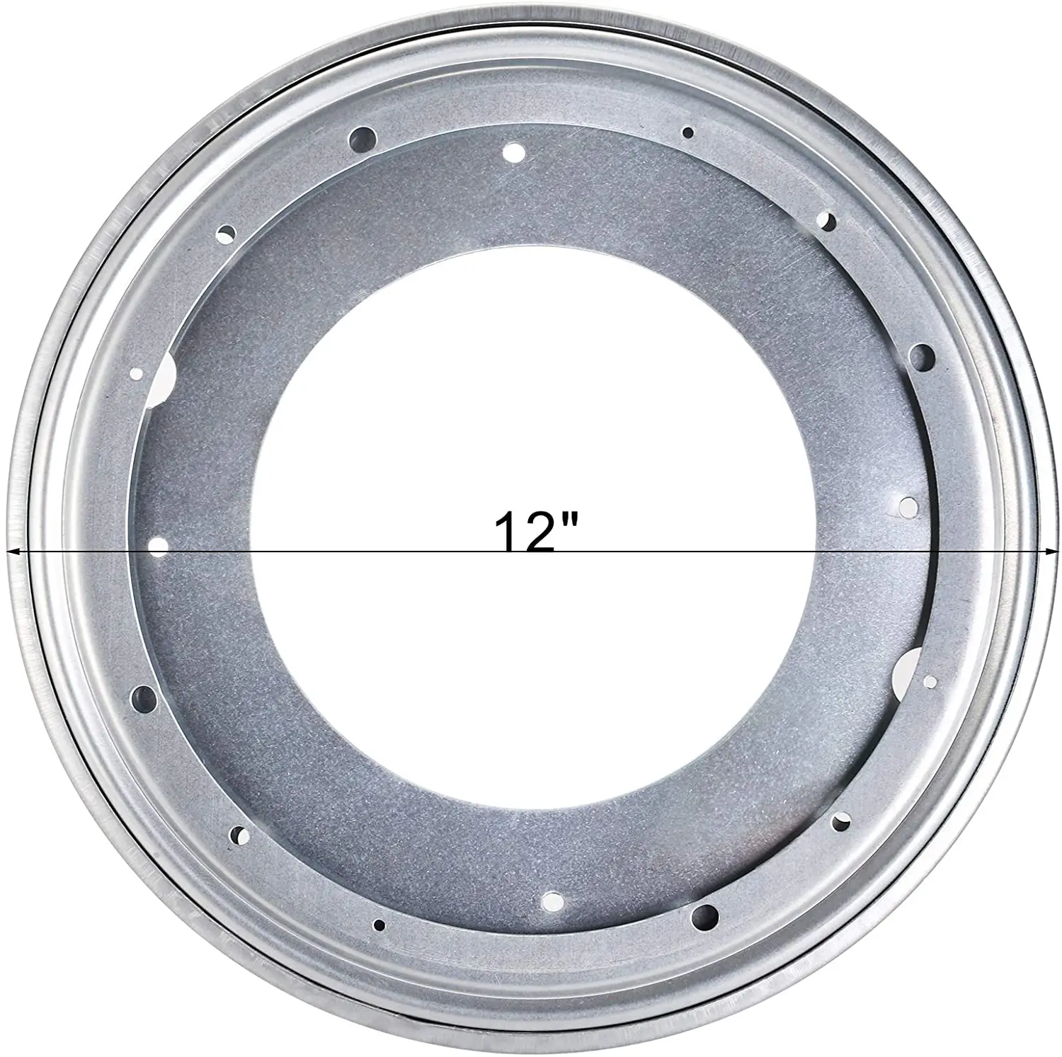 Industrial Heavy Duty Turntable Modern Metal 12 Inch Rotating Swivel Plate Round Bearing Lazy Susan