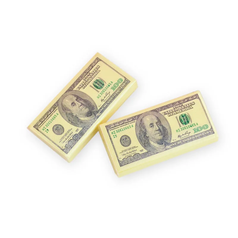 Primary Wood Pulp Small Bag Portable Colored Toilet Money Tissue Funny 100 Dollar Paper Napkins