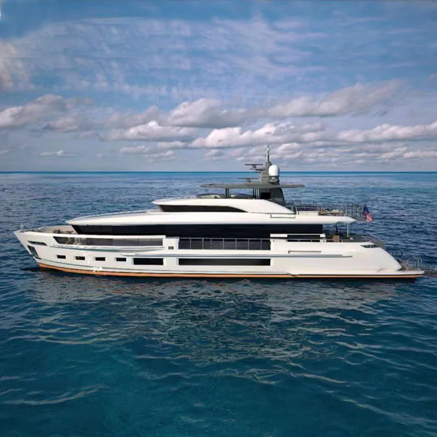 118ft super yatcht luxury boat yacht 36m motor yacht qingdao yacht industry