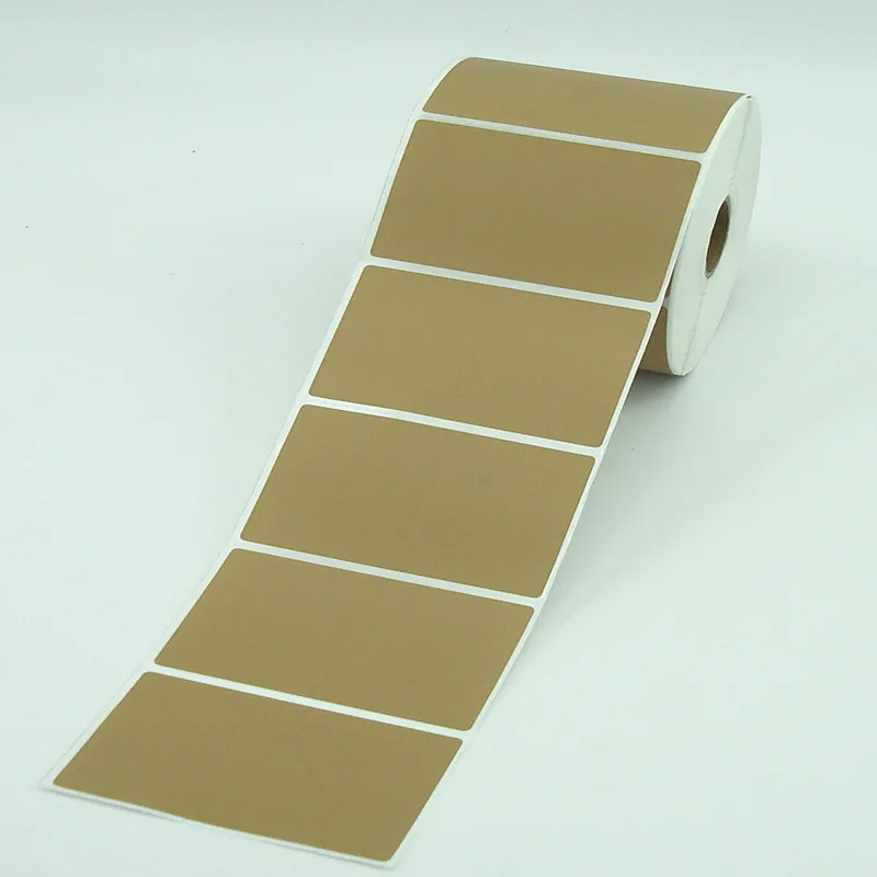 Kaililong Waterproof Factory-direct Customized Self Adhesive Roll Kraft Paper Label Sticker