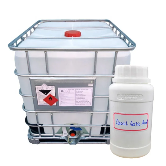 Factory Supply 90% 99.8% Glacial Acetic Acid Good Price Technical Grade Acetic Acid