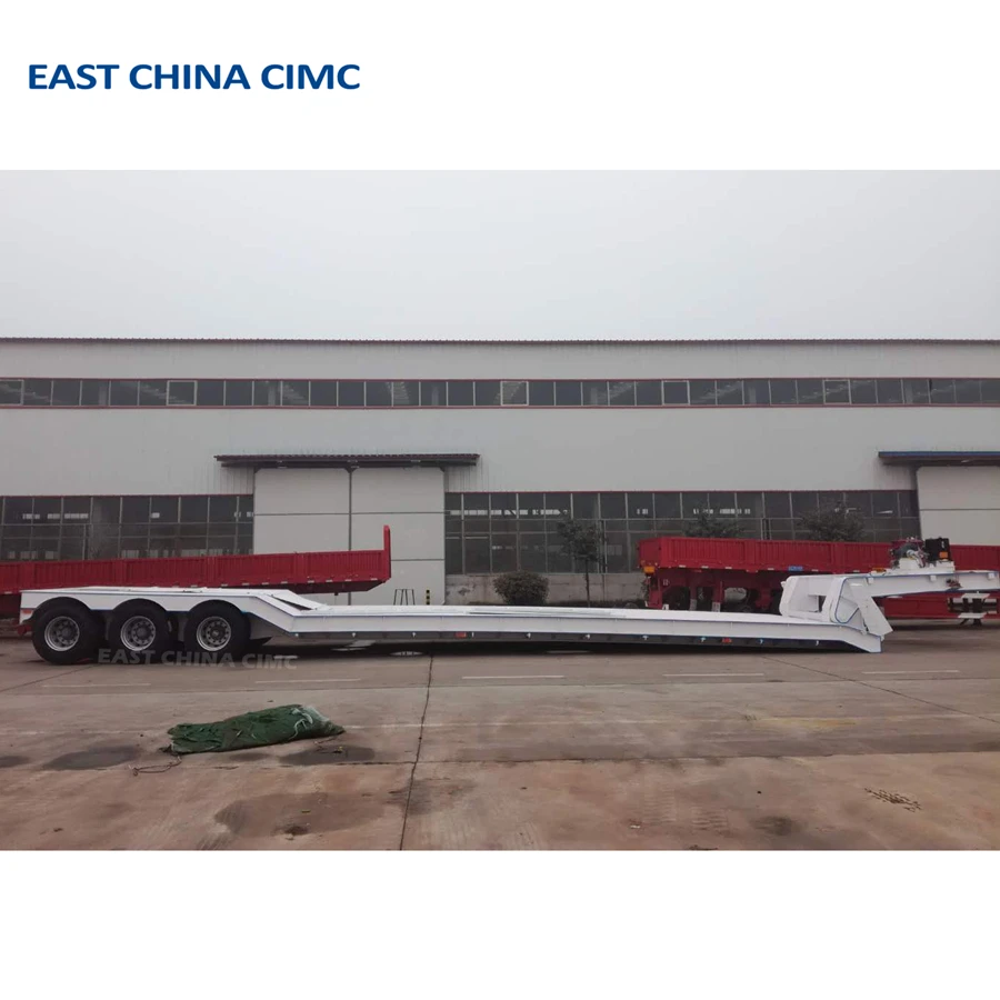 Lowbed Trailers 70 Tons Capacity For The Transport Of Higher Loads