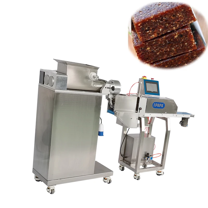 PAPA Machine Small Protein Bar Making Machine Fruit Energy Bar Forming Machine With Cutter  for sale price