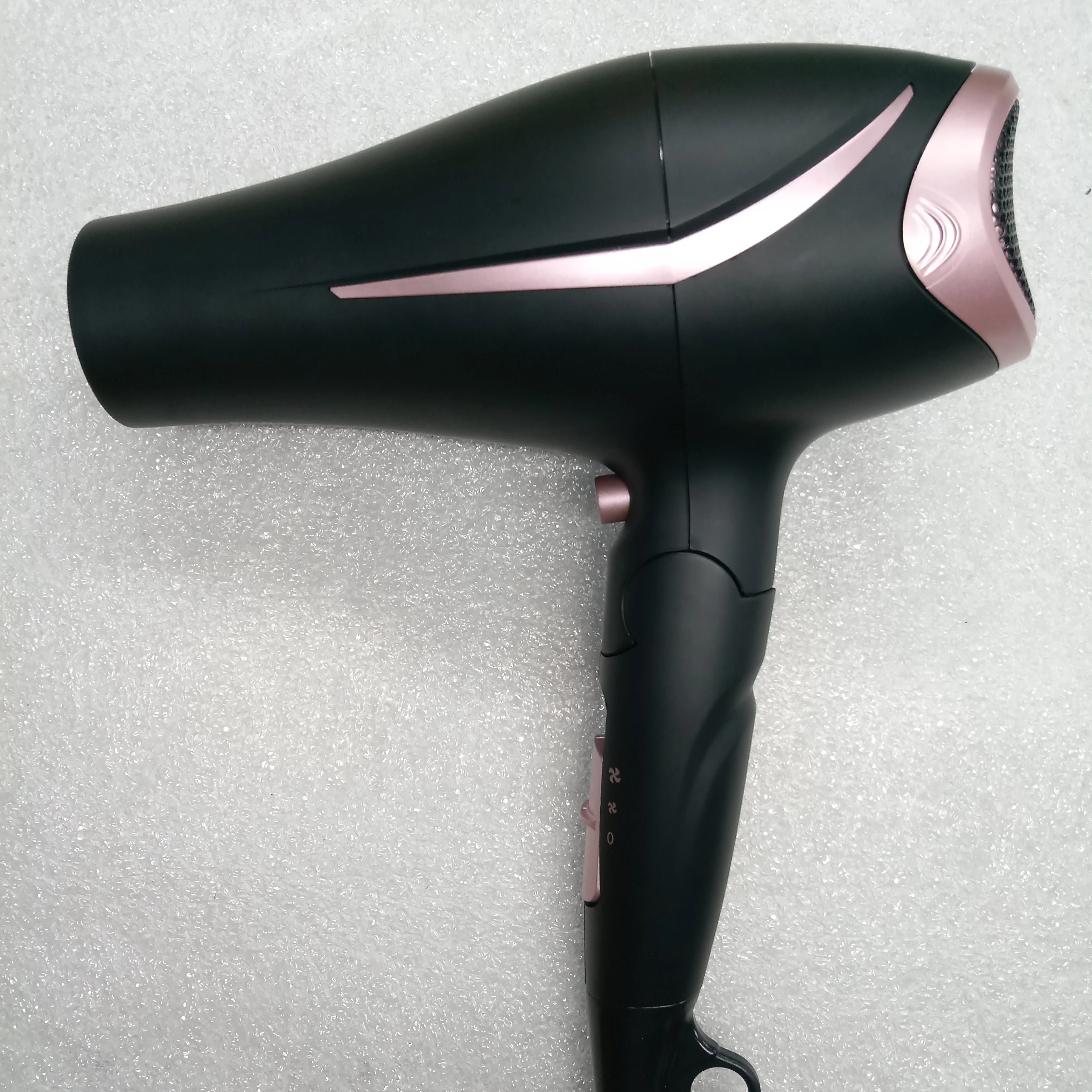 Оптовая продажа с фабрики, 2200 Вт высокомощный двигатель постоянного тока, бытовой Прямая поставка, электронный фен, складной Дорожный фен