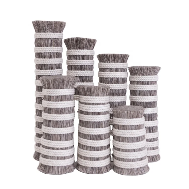 Wholesale Price Mane Tail Violin Bow Horse Hairs For Clean Brush