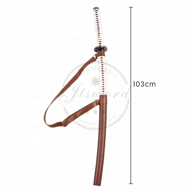 Real Japanese Samurai The Walking Dead Michonne Sword Katana Replica