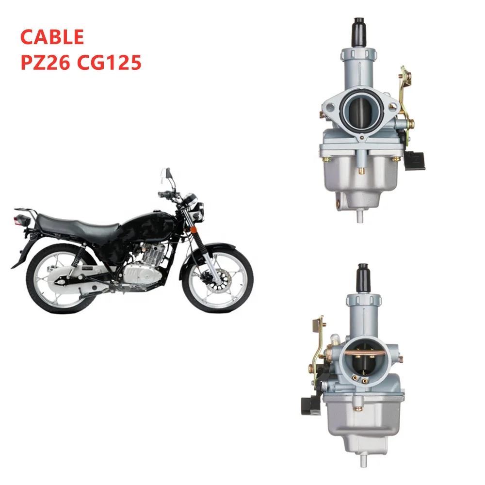 New PZ26 26MM Carburetor For Honda CG125 125CC 150CC Motorcycle Dirt Bike