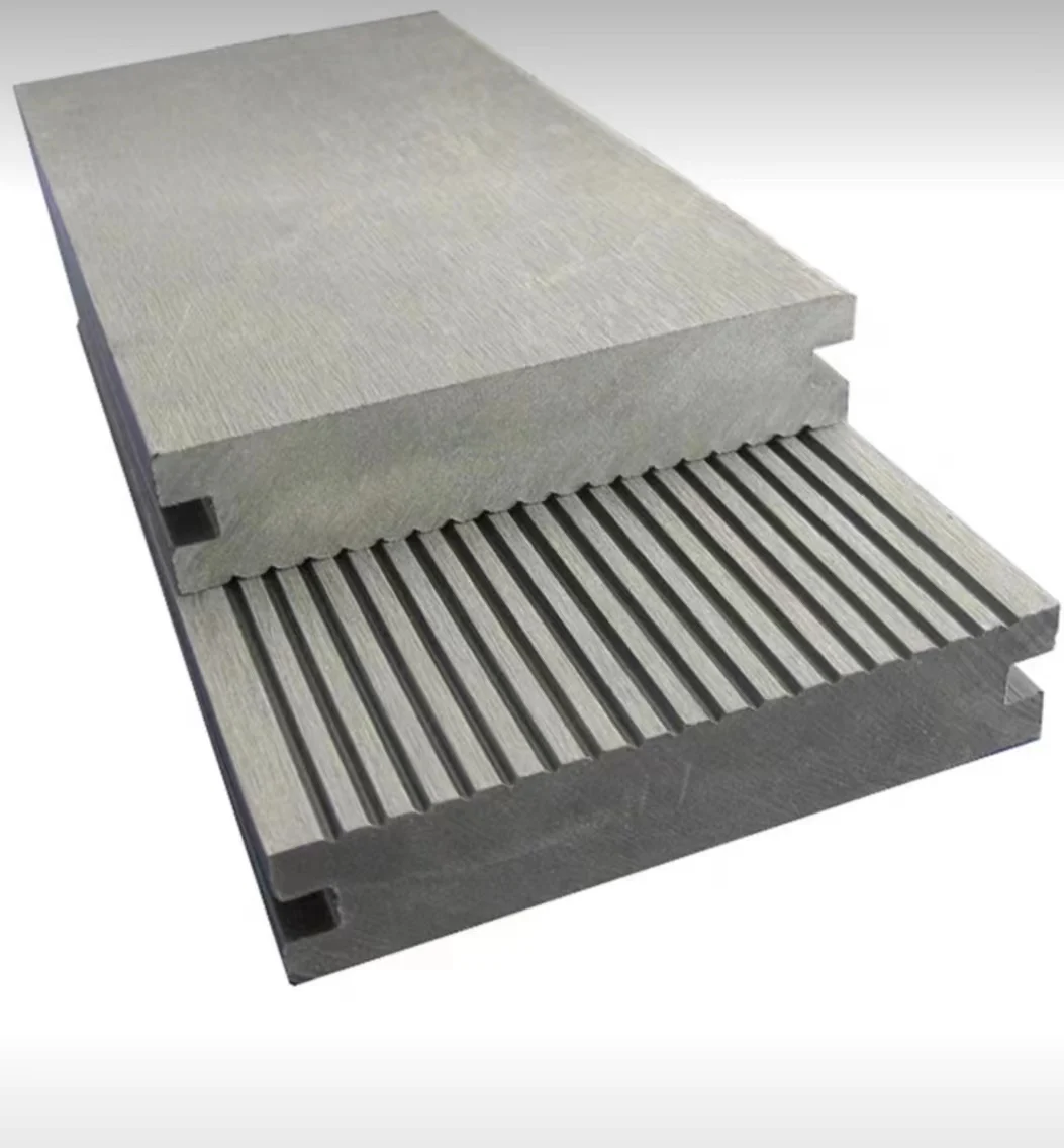 Factory  Cheap Price Solid WPC Board Wood Plastic Composite Decking