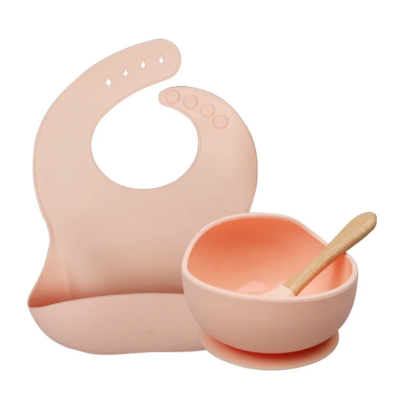 Hot Selling Vpro Bpa Free Baby Products Of All Types Waterproof Silicone Baby Bib Set