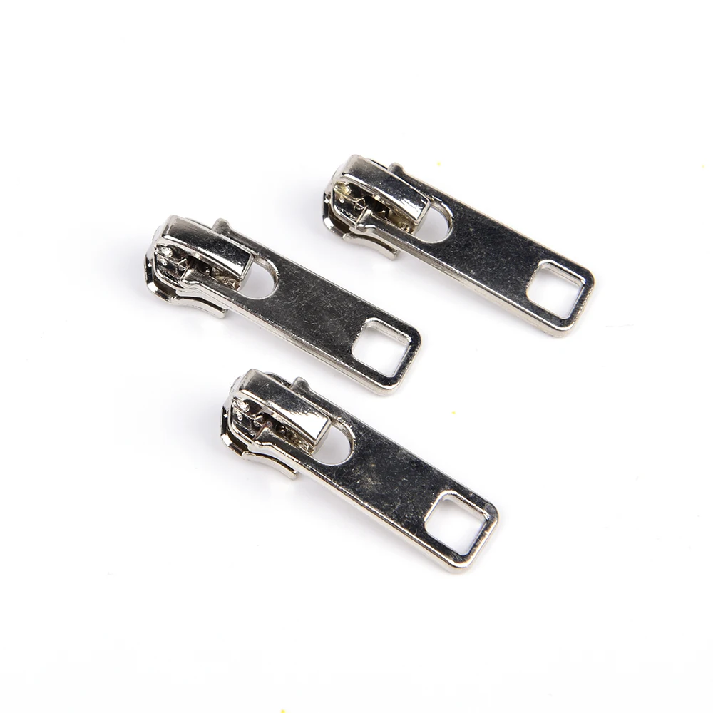 wholesale custom Fancy cloth wholesale zipper pulls locking custom metal zipper pull automatic slider