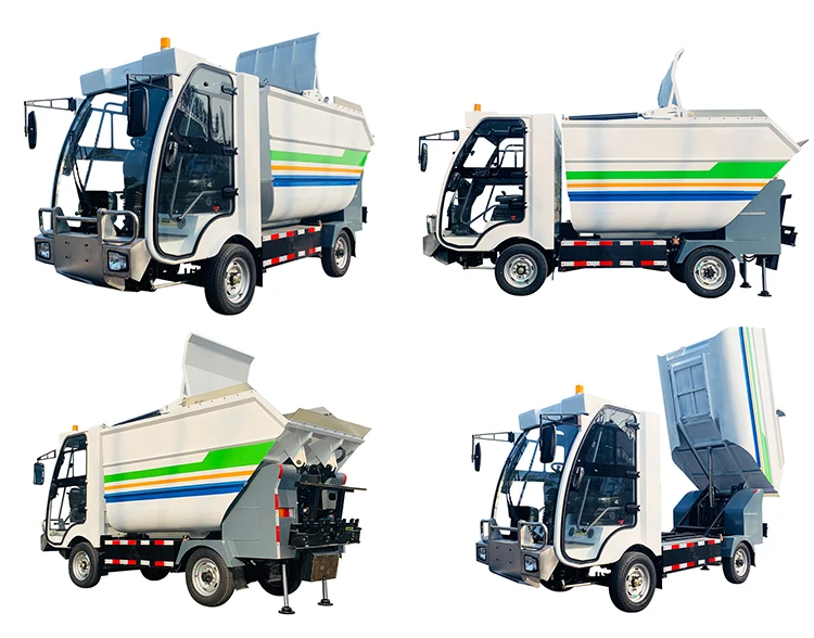 Best Price Custom Small Self Loading Garbage Truck