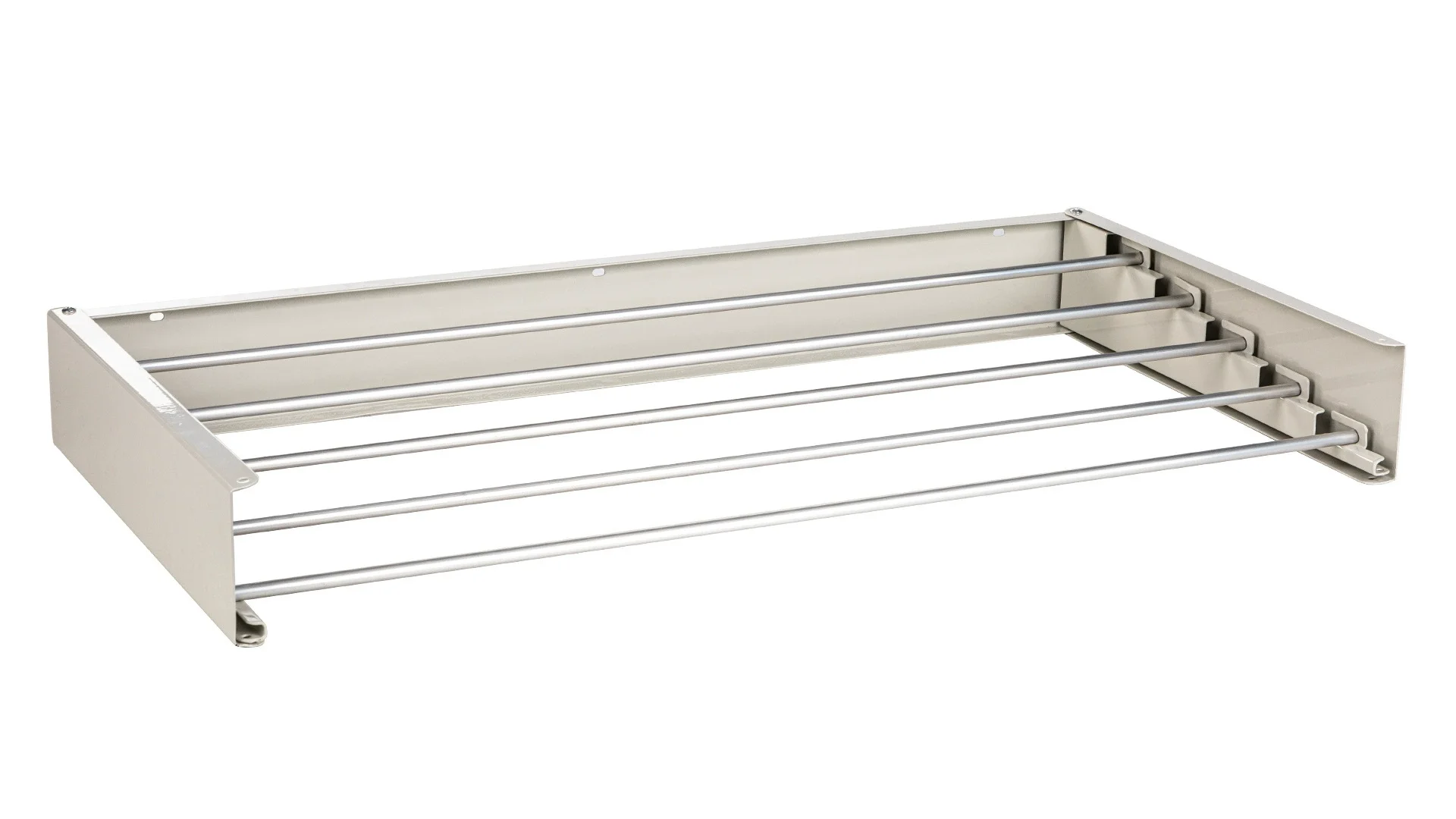 Wall-Mounted Aluminum Foldable Extendable Drying Rack Space-Saving Home Use Detachable Wardrobe for Kitchen Bathroom Living Room