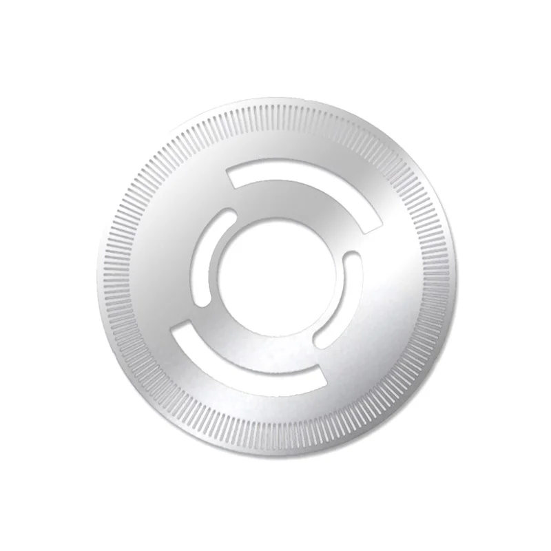 Custom Precision Metal 0.2mm Thick Optical Encoder Wheel with Fast Delivery