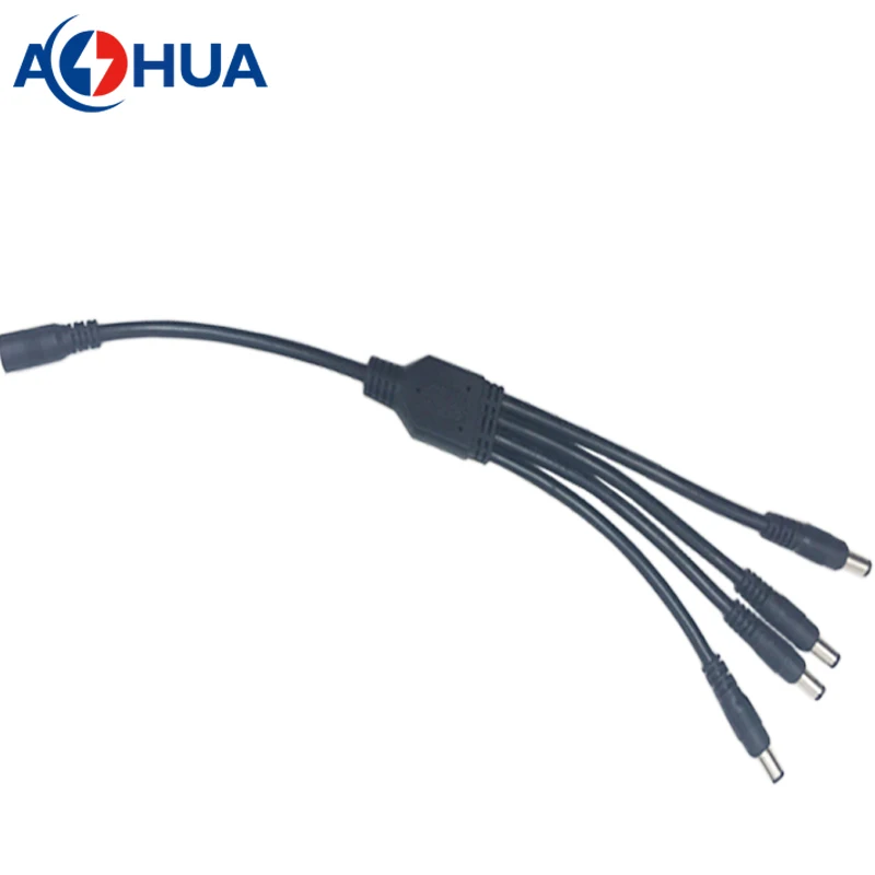 Customize 2 3 4 Pin Led Power Cable Solution Splitter Male Female Waterproof Wire Connectors