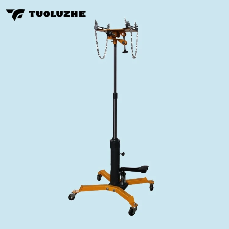 Double pump high-level conveyor transmission jack for gearbox 0.5 ton