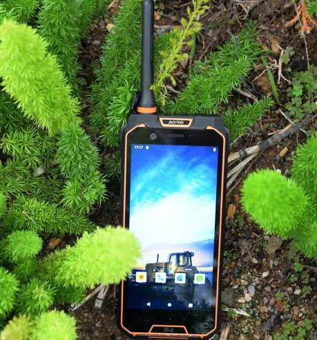 AORO M5 Pro 6.0 inch android 12 IP68 5G full netcom rugged talkie walkie long range handheld walkie talkie radio rugged phone