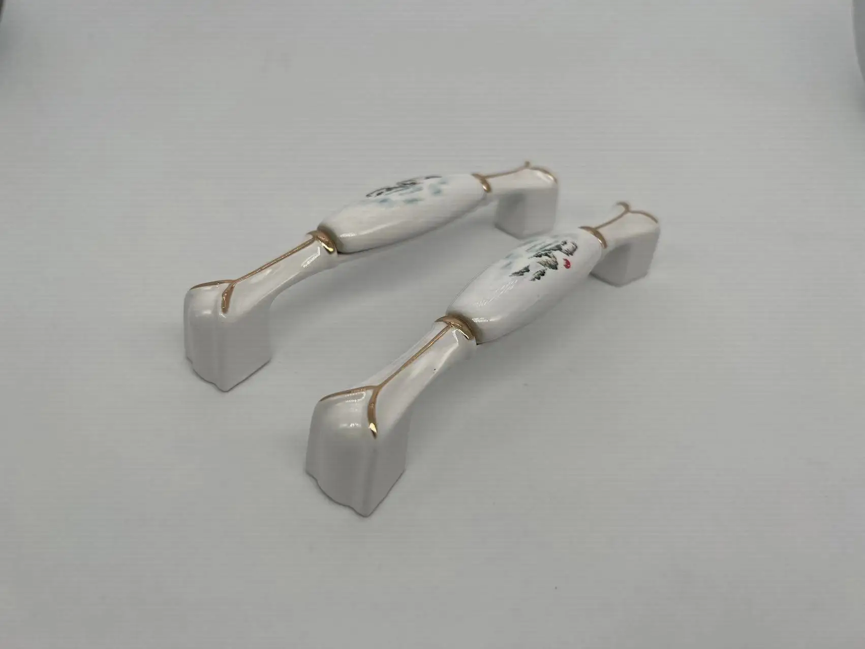 Wholesale Drawer Ceramics Kitchen Modern Furniture Handles Furniture Handle & Knob Long Industrial Unique+customized