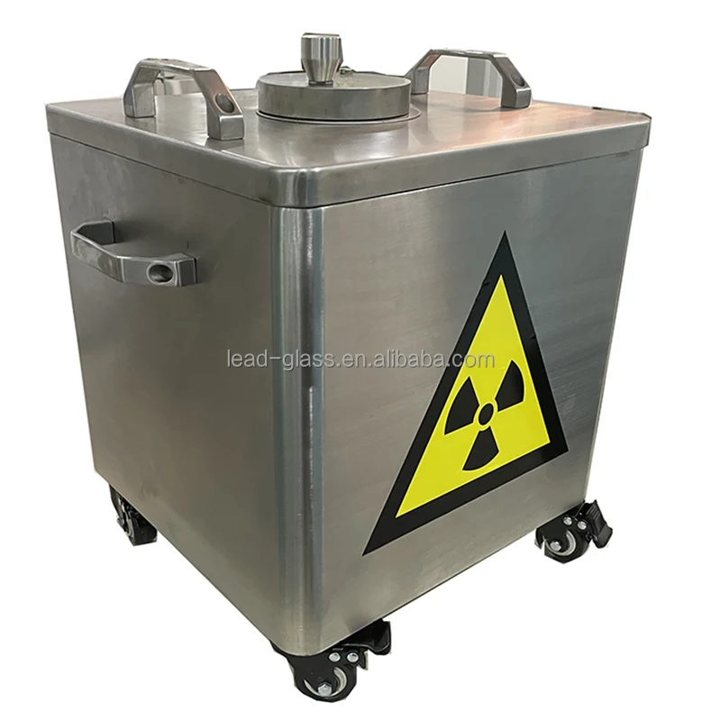 lead cans radiation protection Radioactive source storage protection lead tank high purity custom lead barrel