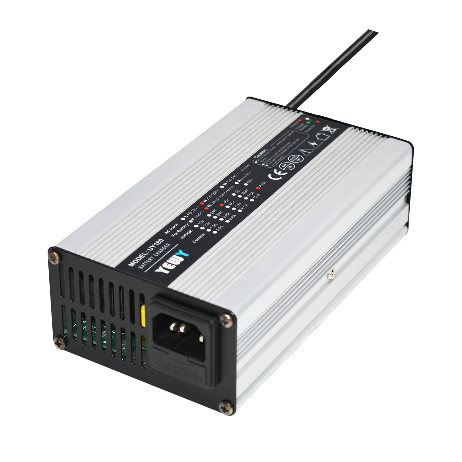 12v 24v 36v 8a 6a electric wheelchair bike lithium ion lifepo4 battery charger