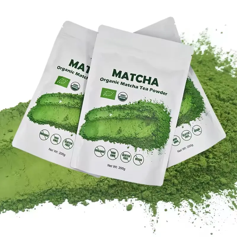 100% Natural Green Tea A~6A Grade Matcha Tea Powder Organic Matcha Powder