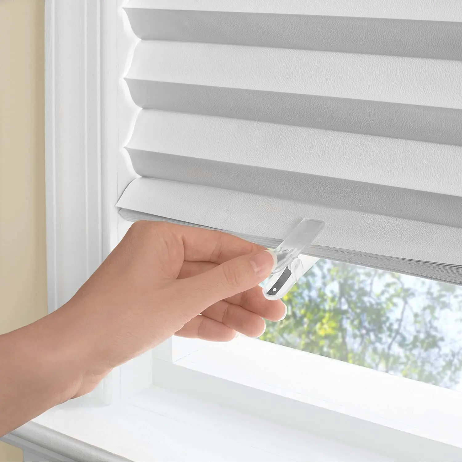 MayLianUP blinds components parts Indoor Manual Install and skylight temporary paper blind indoor roller easy lift and curtains