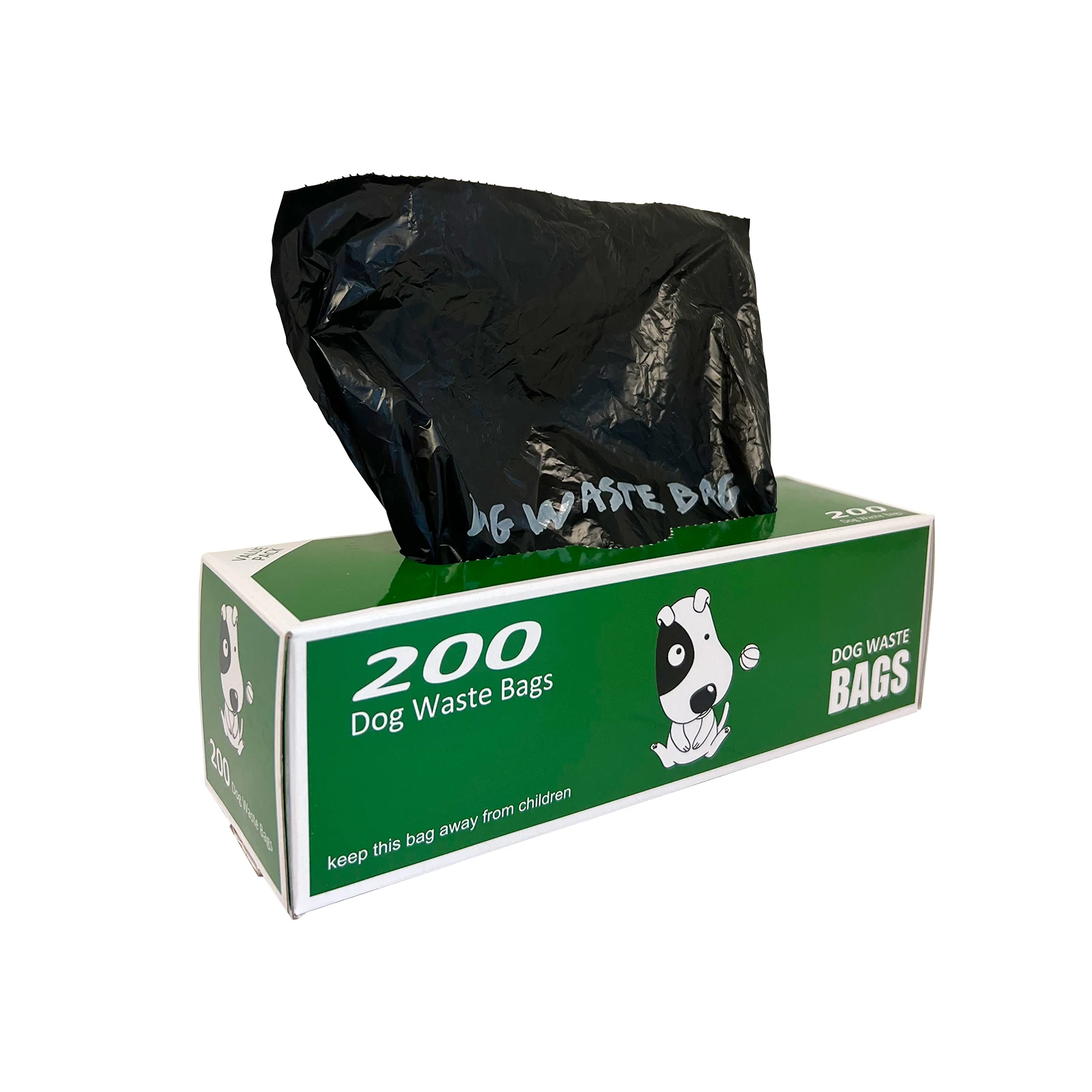 Cornstarch Compostable Dog Poop Bags Biodegradable Dog Waste Bag with Dispenser Bio Degradable Doggy Plastic Customized Leading