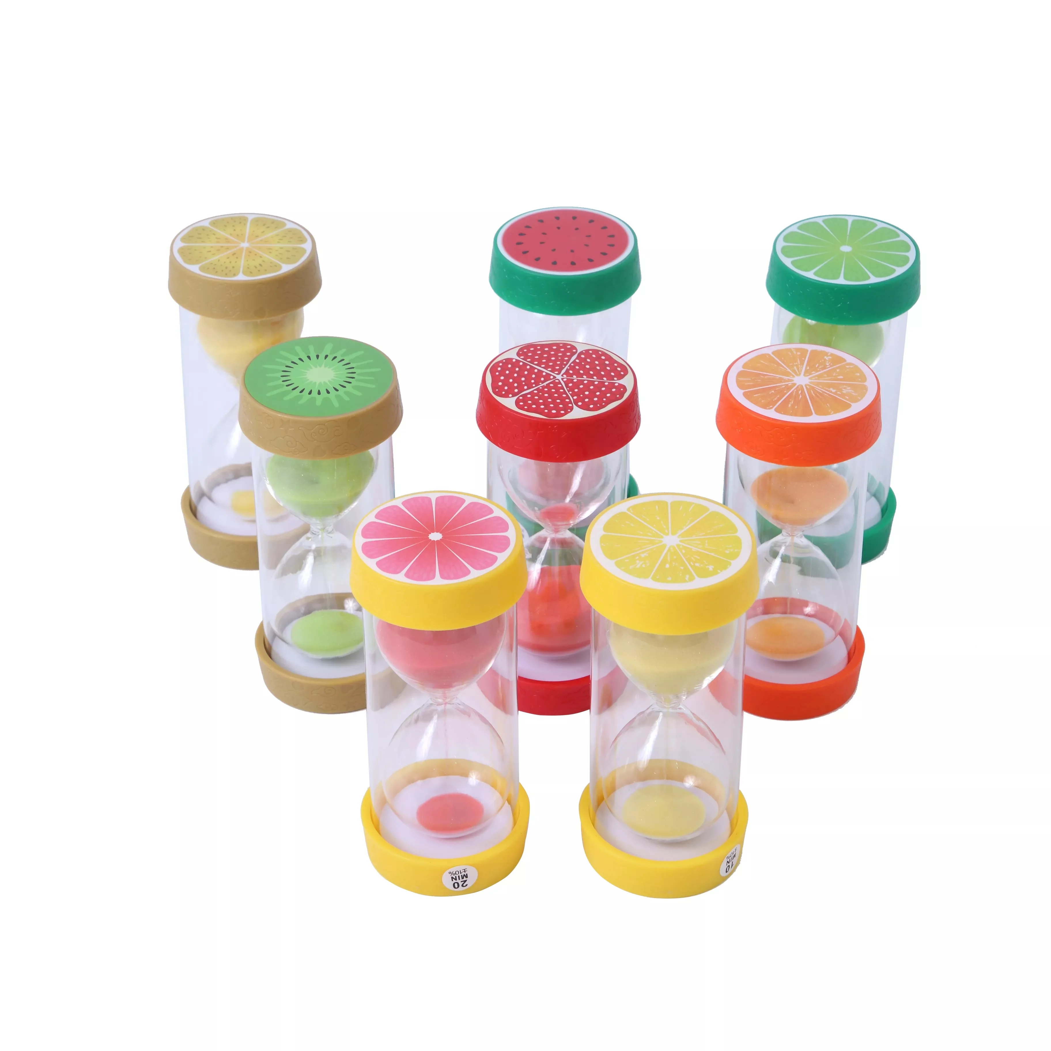Glass beads hourglass sand timer Decorating gift 3/10/15/30 minutes timing glass sand timer hourglass