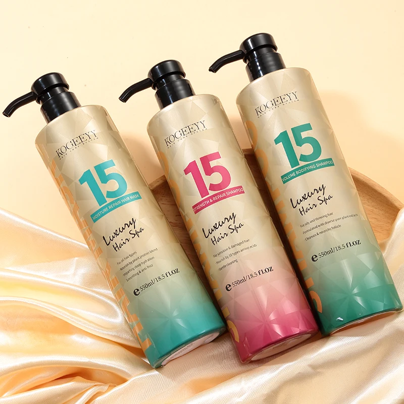 KOGEEYY Wholesale Hair Care Argan Oil Growth Shampoo Hair Loss Shampoo Sulfate Free Salon Repair Hair Keratin Shampoo