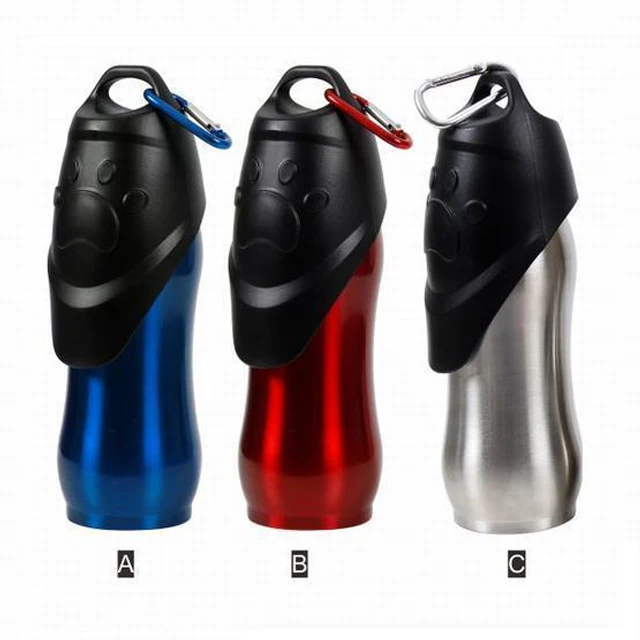 
Pet Star Outdoor Travel Stainless Steel Portable Drinking Pet Dog Water Bottle 