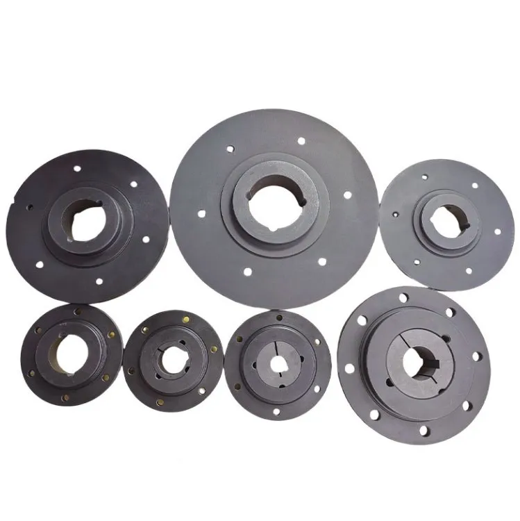 SM30-1 Cast Iron Ventilation Fan Impeller Taper Sleeve Hub Flange Bolt-on-hubs Axle Disc