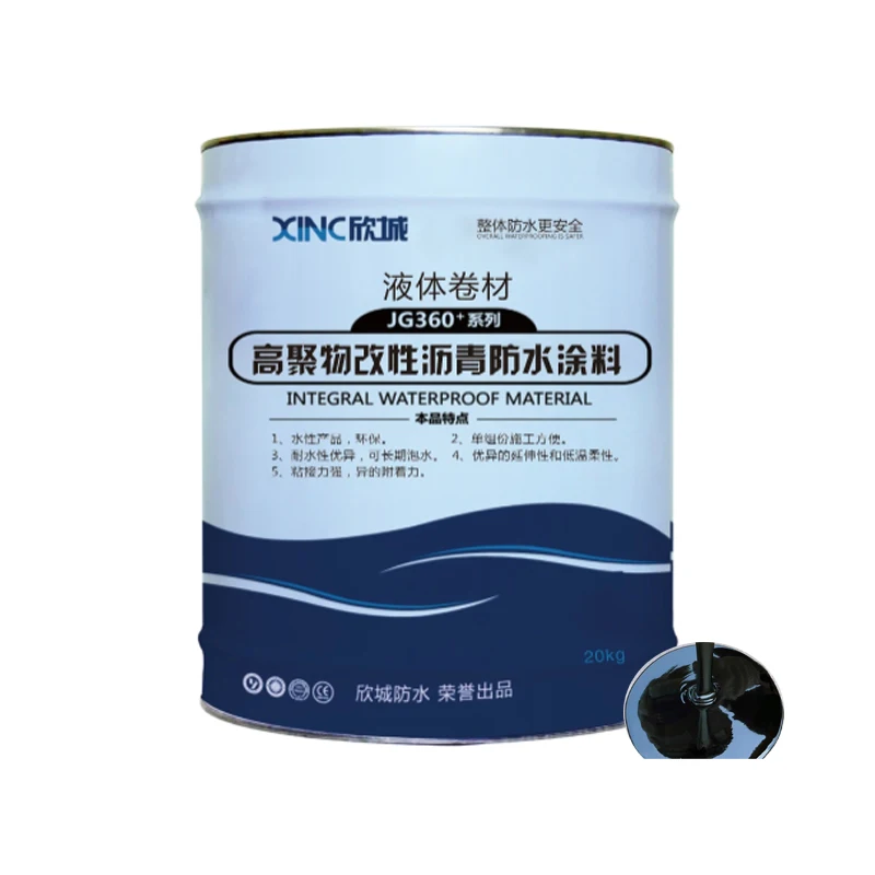 Polymer Modified Asphalt Waterproof Coating Liquid Sheet Coil for Primer Coating