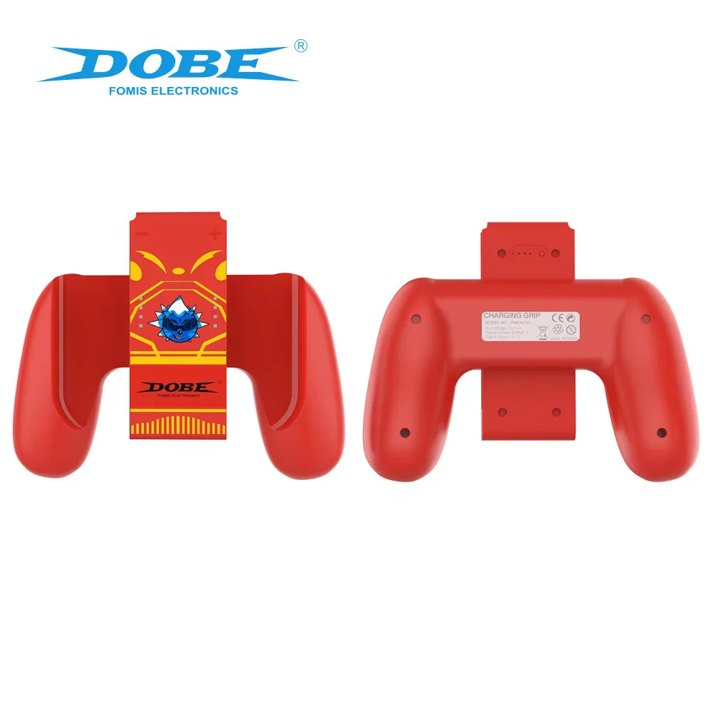 TNS-880 Charger Dock Holder For Switch OLED ABS Anti Slip Handheld Grip Gover Controller Protect Handle Grip