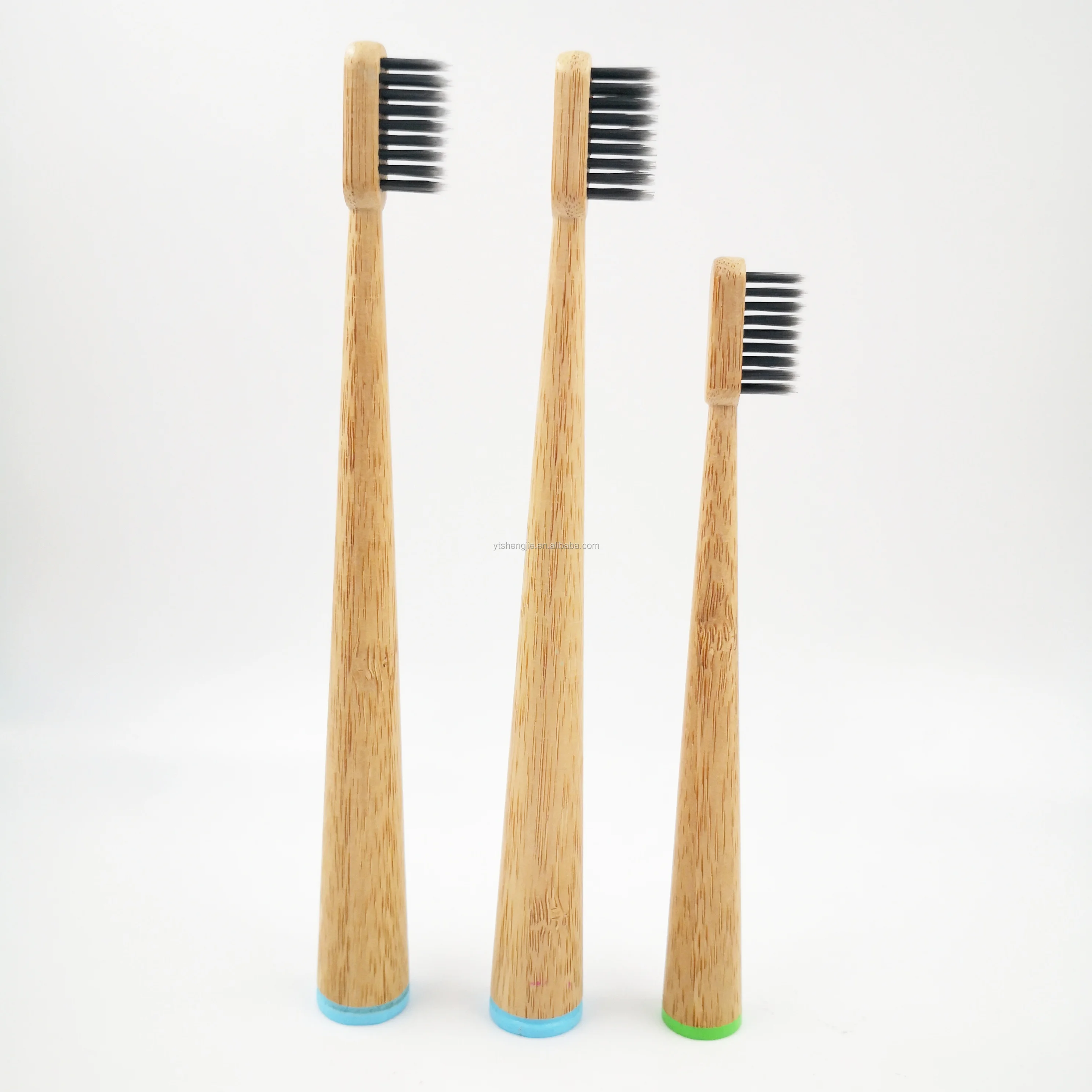 wholesale charcoal bristles biodegradable bamboo toothbrush