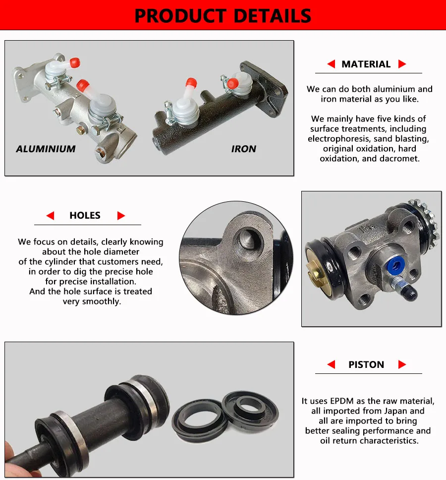 GDST OEM  2021338 Factory Manufacturer Supplier wholesale Hydraulic Forklift auto Parts brake master cylinder for forklift truck