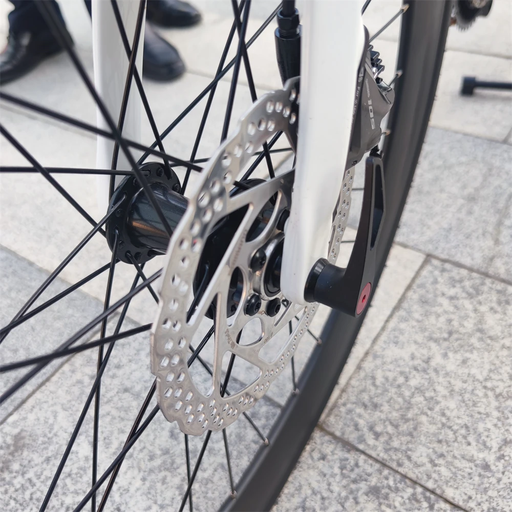 Portable 27.5inch Shimano 105 Derailleur Bike Torayt800 Carbon Fiber for Ladies Private Label Customized Logo Red R1 11 Kg 100KG