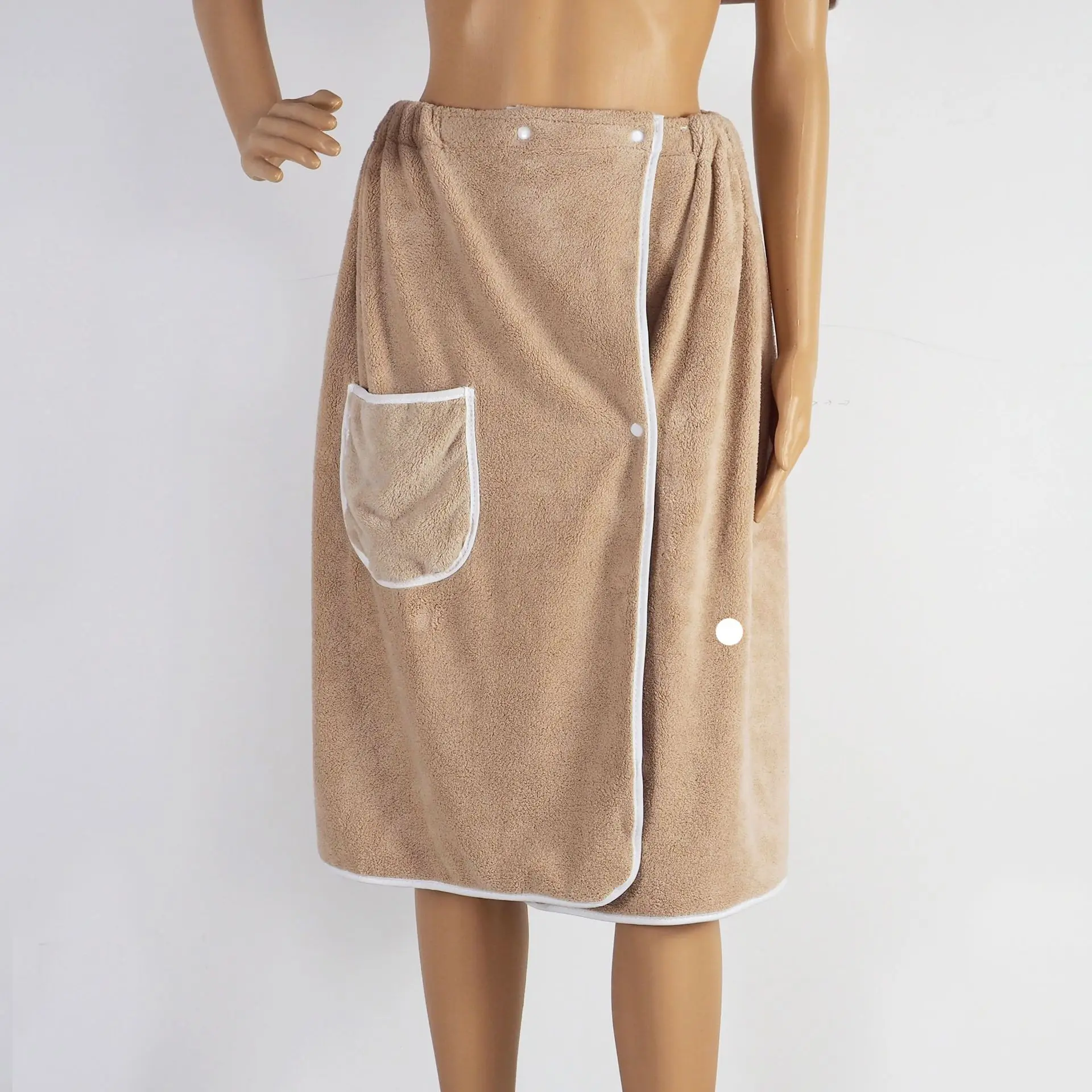 Soft Quick Dry Man Wearable Bath Towel with Pocket Soft   Magic Swimming Beach Towel Blanket 70*140cm