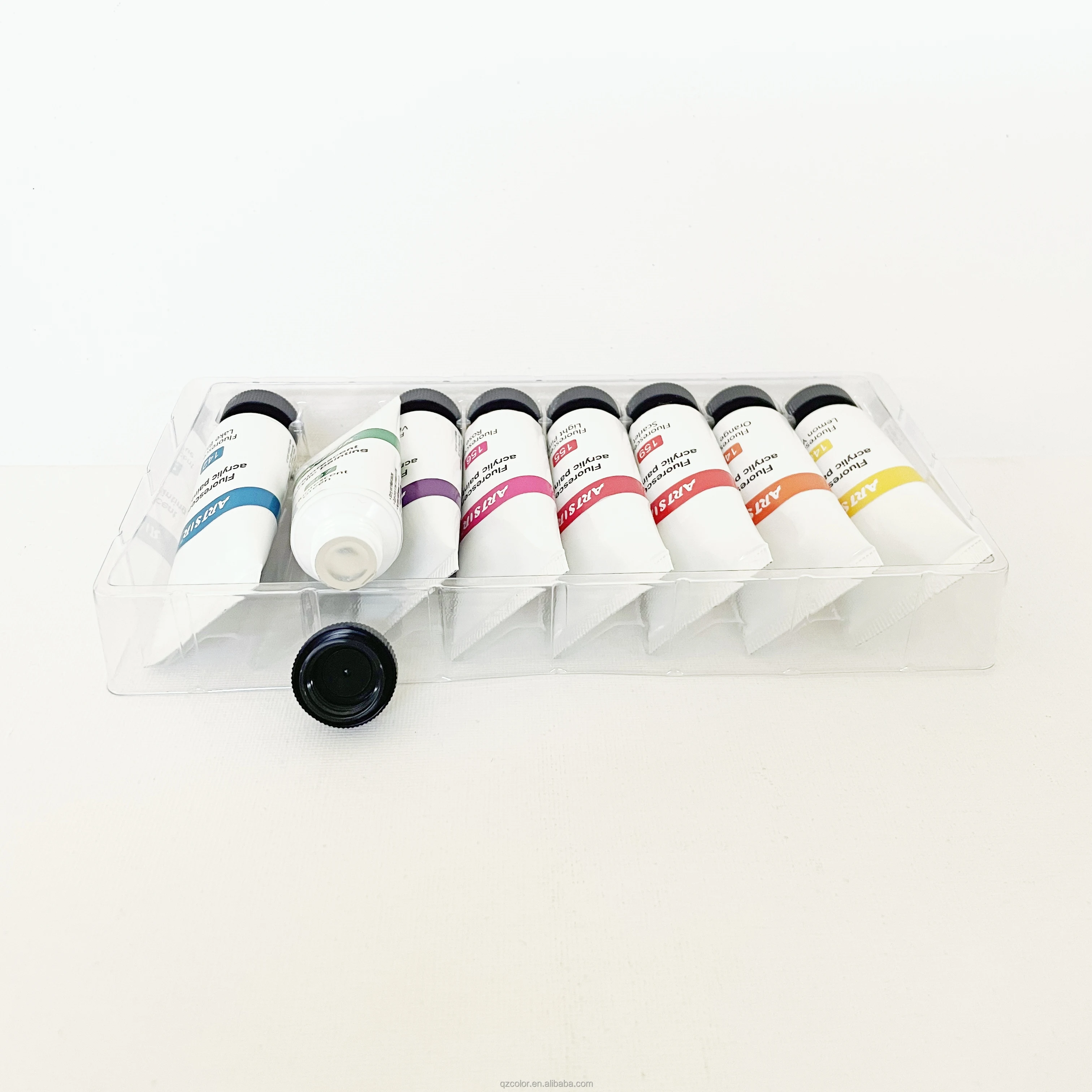 Manufacturer Cheap Cost Acrylic Paint Set Waterproof 8 Colors For Artist DIY Hand Painting on Stones and Wall