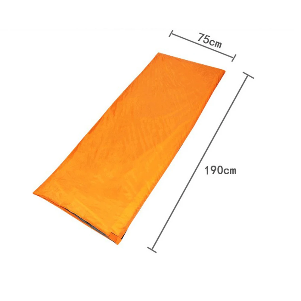 Сверхлегкий портативный мини конверт одиночный спальный мешок для кемпинга