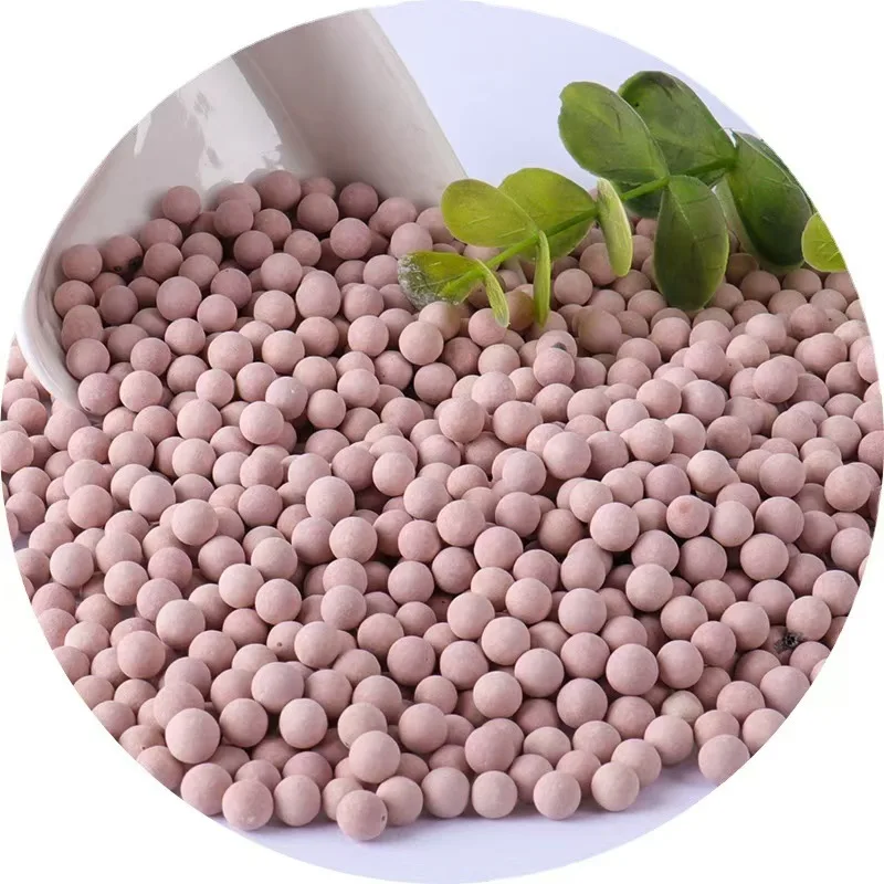 Red Multifunctional Maifan Ceramsite Clay Ball For Garden Planting