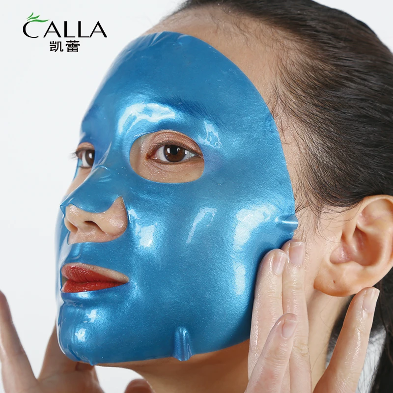 Wholesale Private Label Transparent Hydrate Collagen Crystal Whitening Luxury Skin Facial Mask