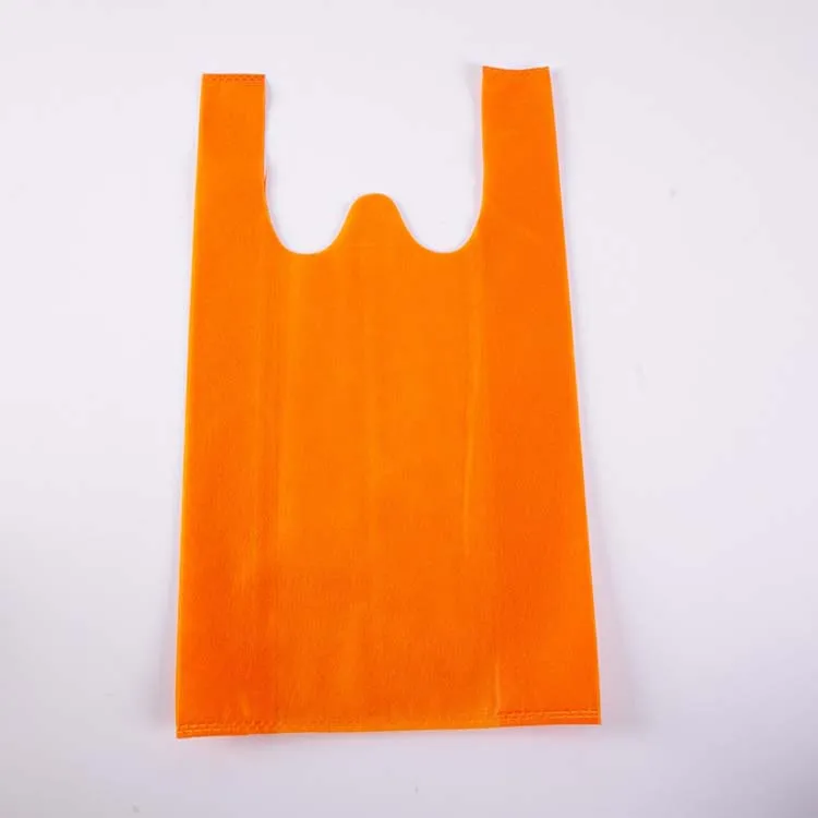 Eco-friendly laser non woven bag t shirt