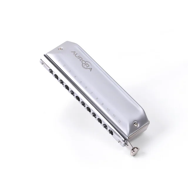 Conjurer impressive 12 holes 48 tune professional chromatic harmonica for performer musical instrument