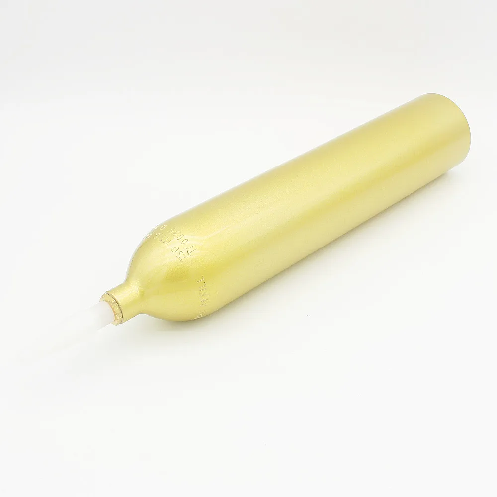 Factory direct sale high quality aluminum co2 gas cylinder 0.95L/580g aluminum cylinder