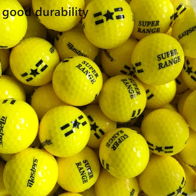 
yellow driving range golf ball bulk practice golf balls 