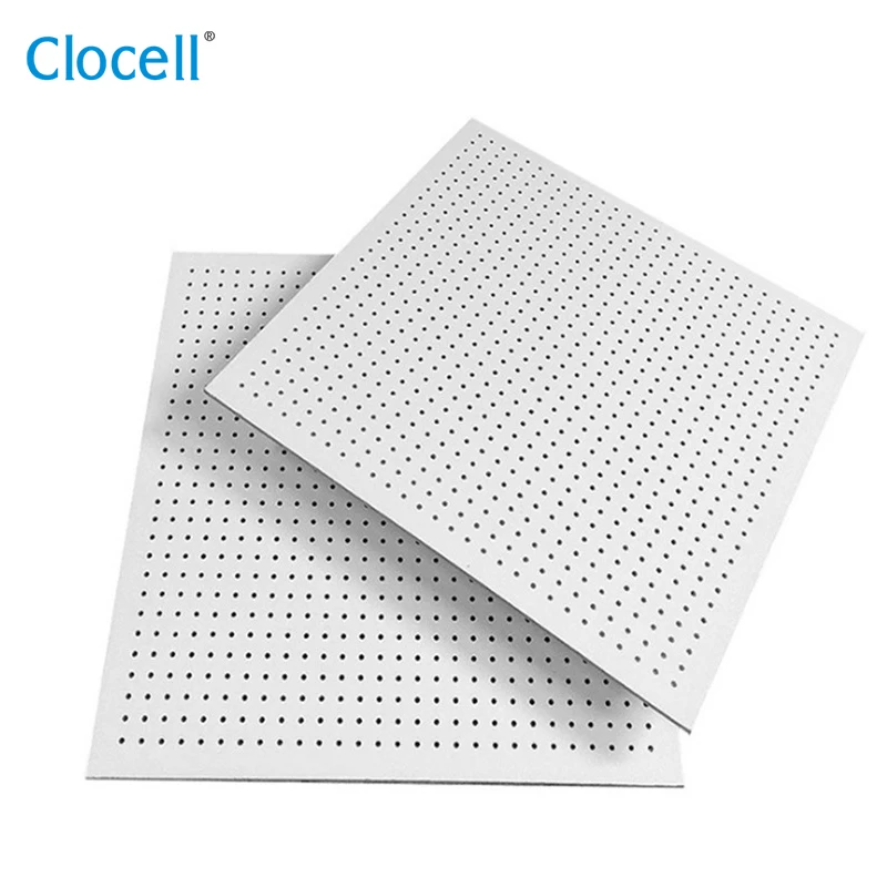 Fireproof board calcium silicate composite board perforated sound-absorbing sound-insulating board decoration material