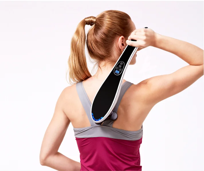 LUYAO LY-631A Wholesale vibrating percussion shoulder arm vibrator massage hand-held massager from china